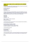 ASREB FINAL EXAM ACTUAL QUESTIONS AND ANSWERS RATED A&plus;