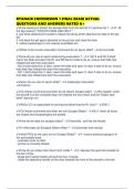 RYANAIR CONVERSION 1 FINAL EXAM ACTUAL QUESTIONS AND ANSWERS RATED A&plus;
