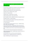 CCI 150 EXAM &num;1 QUESTIONS AND ANSWERS