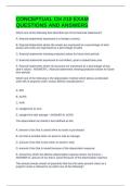 CONCEPTUAL CH &num;10 EXAM QUESTIONS AND ANSWERS