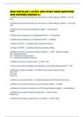 BICSI INSTALLER 1 LATEST 2026 STUDY GUIDE QUESTIONS AND ANSWERS GRADED A&period;pdf