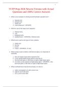 TCFP Prep 2026 Newest Version with Actual Questions and 100&percnt; Correct Answers