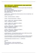 BICSI INSTALLER 1 COMPREHENSIVE EXAM QUESTIONS AND ANSWERS GRADED A&plus;