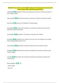 DMSG1321 Cross sectional anatomy MOD 1 Ultrasound Terminology Exam Questions with  Correct Answers