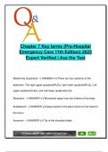 EMS 210 &ndash; PreHospital Emergency Care &vert; 250&plus; Key Terms on Anatomy&comma; Airway&comma; Cardiovascular & Physiology