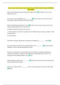Driver licenses Exam Questions with Correct Answers 100&percnt; Verified By Experts
