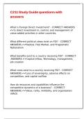C211 Study Guide questions with answers