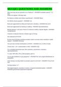 MCCQE1 QUESTIONS AND ANSWERS
