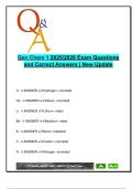 General Chemistry I &lpar;Gen Chem 1&rpar; 2025&sol;2026 &vert; 90 Verified Exam Questions with Answers &vert; Periodic Table&comma; SI Units&comma; Density&comma; EM Spectrum &vert; Chemistry Fundamentals