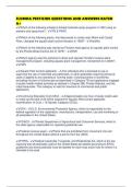 FLORIDA PESTICIDE QUESTIONS AND ANSWERS RATED A&plus;