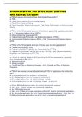 FLORIDA PESTICIDE 2026 STUDY GUIDE QUESTIONS AND ANSWERS