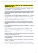FLORIDA PESTICIDE UPDATED TESTED QUESTIONS AND ANSWERS RATED A&plus;