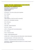 FLORIDA PESTICIDE COMPREHENSIVE EXAM UPDATED QUESTIONS AND ANSWERS RATED A&plus;