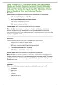 Spring Semester 2026 &ndash; Texas Barber Written Exam Comprehensive Study Guide &vert; 150&plus; Practice Questions with Verified Answers and Detailed Rationales &vert; Hair Cutting&comma; Shaving&comma; Styling&comma; Safety & Sanitation&comma; Infection Control&comma; State Barber Laws&comma; and Professiona