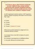 IACCP Master QBank &comma;MOST RECENT EXAM 2026  ACTUAL COMPLETE REAL EXAM TESTING  QUESTIONS AND VERIFIED ANSWERS&vert;&vert;VERIFIED  EXAM &lpar;MULTIPLE CHOICES&rpar; &vert;COMPLETE SOLUTIONS  &vert; A&plus; GRADED &vert;100&percnt; CORRECT&excl;&excl; NEWEST EXAM&excl;&excl;