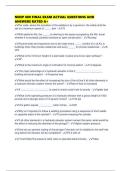 NEIEP 800 FINAL EXAM ACTUAL QUESTIONS AND ANSWERS RATED A&plus;