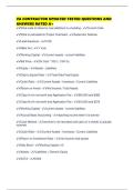 VA CONTRACTOR UPDATED TESTED QUESTIONS AND ANSWERS RATED A&plus;