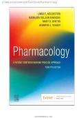 TEST BANK FOR Pharmacology&colon; A Patient-Centered Nursing Process Approach 12th Edition by Linda E&period; McCuistion ISBN&colon;978-0443115257 COMPLETE GUIDE WITH RATIONALES 100&percnt; VERIFIED A&plus; GRADE ASSURED&excl;&excl;&excl;&excl;&excl;&excl;NEW LATEST UPDATE&excl;&excl;&excl;&excl;&excl;
