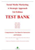 Test Bank &mdash; Social Media Marketing&colon; A Strategic Approach&comma; 3rd Edition &mdash; Debra L&period; Zahay &lpar;& Mary Lou Roberts&comma; Janna M&period; Parker&comma; Donald I&period; Barker & Melissa S&period; Barker&rpar; &mdash; ISBN 9780357516188 &mdash; Latest Update 2025&sol;2026 &mdash; &lpar;All Chapters Covered 1&ndash;14&rpar;
