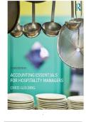 SOLUTION MANUAL FOR Accounting Essentials for Hospitality Managers 3rd Edition by Chris Guilding ISBN&colon;978-0415841092  Complete Guide&vert; With Rationales &vert; Revised Edition&vert; &vert; A&plus;&vert;
