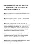 WALDEN UNIVERSITY NUR 6531 FINAL EXAM 1 EXAM SCRIPT 2026 QUESTIONS WITH COMPLETE SOLUTIONS GRADED A&plus;