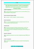 Educational Assessment &lpar;WGU&rpar; &ndash; Study Questions with Correct Answers &lpar;Latest Update&comma; Already Graded&rpar;
