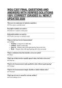 Data-Driven Decision Making &lpar;WGU C207&rpar; &ndash; Final Exam Questions and Verified Answers &lpar;A&plus; Graded&comma; 2026 Updated&rpar;