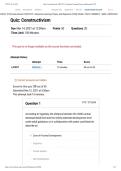 Constructivism&colon; EDUC701&colon; Advanced Learning Theory and Research &lpar;C02&rpar;