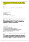 Alabama Life & Health Insurance Exam Test Bank 2 Newest Actual Exam With Complete Questions And Correct Detailed Answers &lpar;Verified Answers&rpar; &vert;Already Graded A&plus;