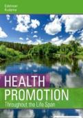 Health Promotion Throughout the Life Span Test Bank &lpar;9th Edition&rpar;
