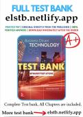 Test Bank for Business Driven Technology &lpar;8th Edition &ndash; Baltzan & Phillips&rpar;
