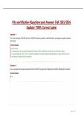 Vita certification Questions and Answers &vert;Fall 2025&sol;2026 Update &vert; 100&percnt; Correct Latest