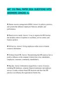 MKT 315 FINAL PAPER 2026 QUESTIONS WITH ANSWERS GRADED A&plus;