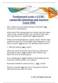 Fundamental exam 1-CCBC catonsville Questions and Answers  Latest 2026