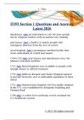 D393 Section 1 Questions and Answers  Latest 2026