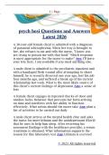 psych hesi Questions and Answers  Latest 2026