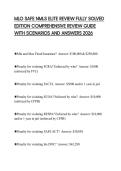 MLO SAFE NMLS ELITE REVIEW FULLY SOLVED EDITION COMPREHENSIVE REVIEW GUIDE WITH SCENARIOS AND ANSWERS 2026
