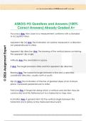 ASBOG-FG Questions and Answers &lpar;100&percnt;  Correct Answers&rpar; Already Graded A&plus; 
