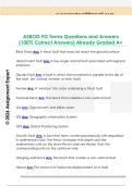 ASBOG FG Terms Questions and Answers  &lpar;100&percnt; Correct Answers&rpar; Already Graded A&plus; 