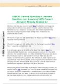ASBOG General Questions & Answers  Questions and Answers &lpar;100&percnt; Correct  Answers&rpar; Already Graded A&plus;