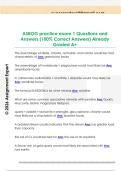 ASBOG practice exam 1 Questions and  Answers &lpar;100&percnt; Correct Answers&rpar; Already  Graded A&plus; 