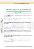D393 Need to know for test Questions and  Answers &lpar;100&percnt; Correct Answers&rpar; Already  Graded A&plus;