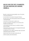 MN 553 CASE STUDY PART 3 EXAMINATION TEST 2026 QUESTIONS WITH ANSWERS GRADED A&plus;
