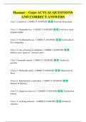 Hazmat &ndash; Gojet ACTUAL QUESTIONS  AND CORRECT ANSWERS 