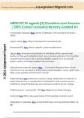MED2107 GI agents &lpar;4&rpar; Questions and Answers  &lpar;100&percnt; Correct Answers&rpar; Already Graded A&plus; 
