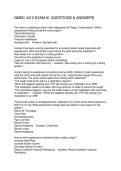 NMNC 4410 EXAM -1 QUESTIONS & ANSWERS