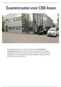 Examenroute Assen &lpar;CBR Azi&euml;weg&rpar;&comma; de beemden