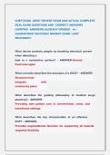 CHEP EXAM &comma; MOST RECENT EXAM 2026 ACTUAL COMPLETE   REAL EXAM QUESTIONS AND  CORRECT ANSWERS  &lpar;VERIFIED  ANSWERS&rpar; ALREADY GRADED   A&plus; &vert;  GUARANTEED SUCCESS&excl;&excl; NEWEST EXAM &vert; JUST   RELEASED&excl;&excl; 
