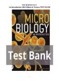 Test Bank&colon; Microbiology&colon; An Introduction&comma; 14th Edition by Tortora - Chapters 1-28&comma; ISBN 9780137941612 &vert; Rationales Included