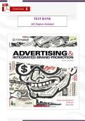 Advertising and Integrated Brand Promotion &lpar;9th Edition&rpar; &ndash; Verified Test Bank by Thomas O&rsquo;Guinn &lpar;All Chapters Included&rpar;